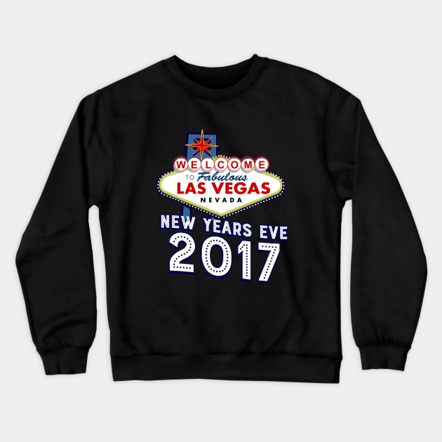 New years eve 2017 Las Vegas Crewneck Sweatshirt by Styleuniversal